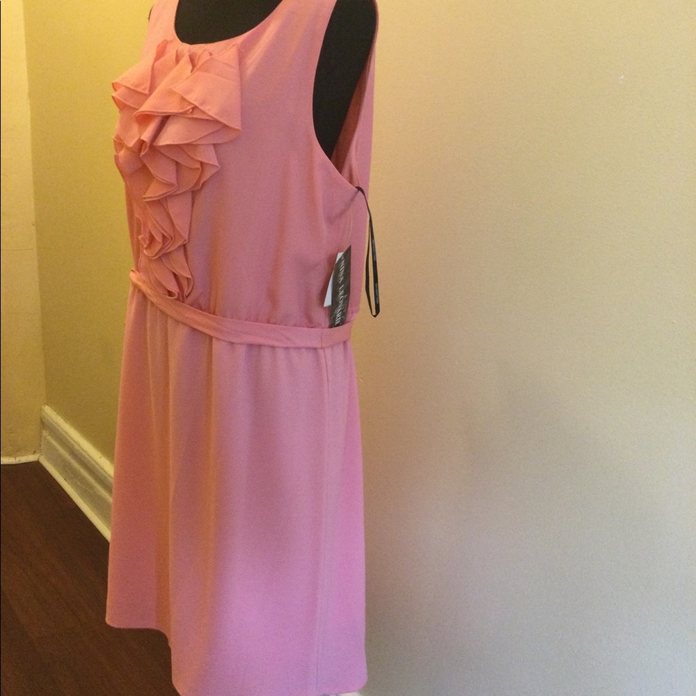 Nina Leonard -Summer dress. Peach color